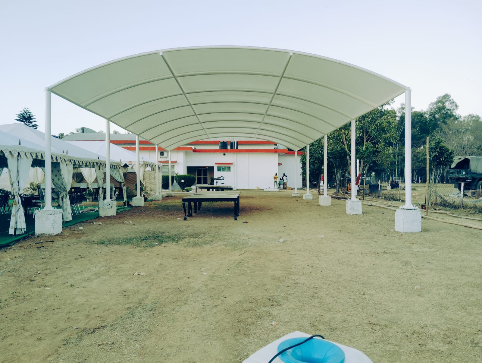 Fixed Pergola - Aluminum Frame